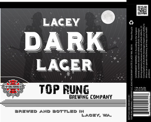 Top Rung Brewing Company Lacey Dark Lager