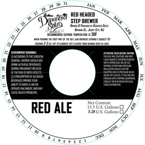 Departed Soles Brewing Company Red Headed Step Brewer August 2015