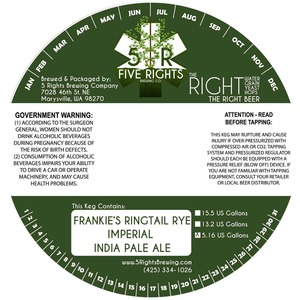 5 Rights Brewing August 2015