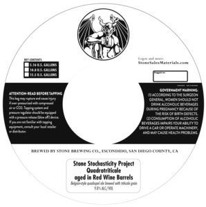 Stone Stochasticity Project Quadrotriticale