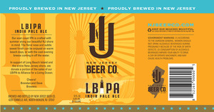 New Jersey Beer Company Lbipa