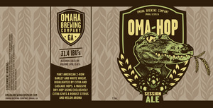 Omaha Brewing Company Oma-hop Session July 2015