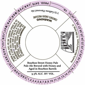 Abita Bourbon Street Honey Pale August 2015