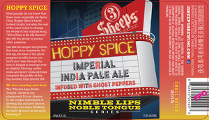 3 Sheeps Brewing Co. Hoppy Spice August 2015