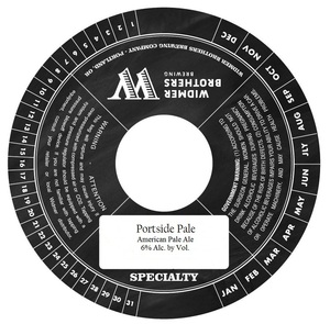 Widmer Brothers Brewing Company Portside Pale August 2015