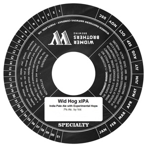 Widmer Brothers Brewing Company Wid Hog Xipa August 2015