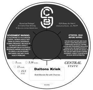 Central State Daltons Kriek