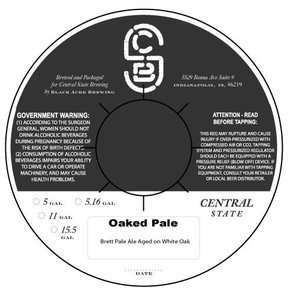 Central State Oaked Pale August 2015