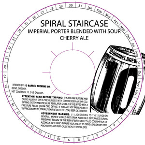 10 Barrel Brewing Co. Spiral Staircase August 2015