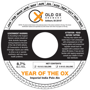 Year Of The Ox 