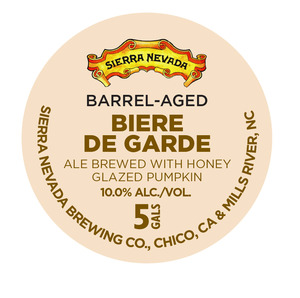 Sierra Nevada Barrel-aged Biere De Garde August 2015