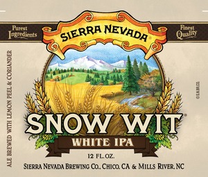 Sierra Nevada Snow Wit August 2015