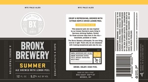 The Bronx Brewery Summer Pale Ale