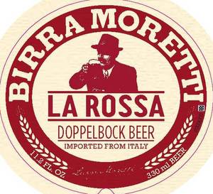 Birra Moretti La Rossa August 2015