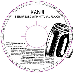 10 Barrel Brewing Co. Kanji August 2015