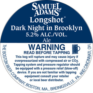 Samuel Adams Longshot Dark Night In Brooklyn August 2015