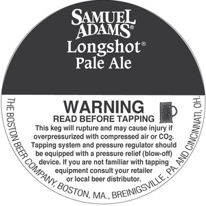 Samuel Adams Longshot Pale Ale August 2015