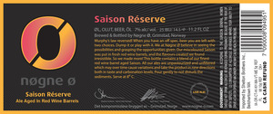 Nogne O Saison Reserve August 2015