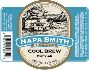 Napa Smith Brewery Cool Brew August 2015