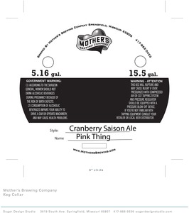 Mother's Brewing Company Pink Thing