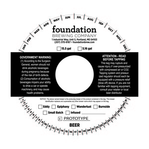 Foundation Brewing Company August 2015