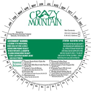 Crazy Mountain Brewing Company Pumpkin