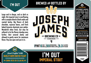 Joseph James Brewing Co., Inc. I'm Out