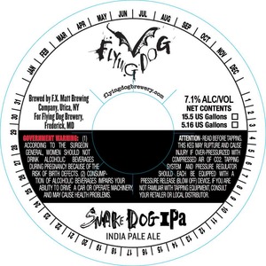 Flying Dog Snake Dog IPA August 2015