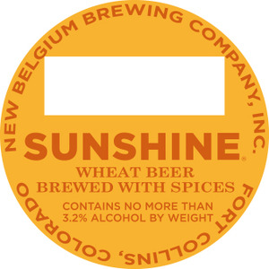 New Belgium Brewing Company, Inc. Sunshine