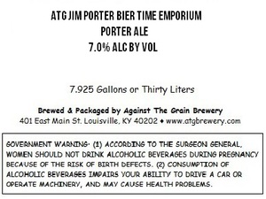Against The Grain Brewery Atg Jim Porter Bier Time Emporium