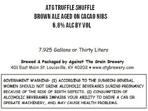 Against The Grain Brewery Atg Truffle Shuffle