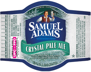 Samuel Adams Crystal Pale Ale August 2015