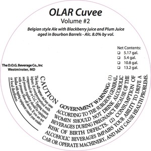 Olar Cuvee Volume #2 August 2015