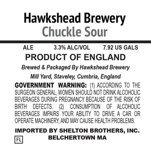 Hawkshead Brewery Chuckle Sour August 2015