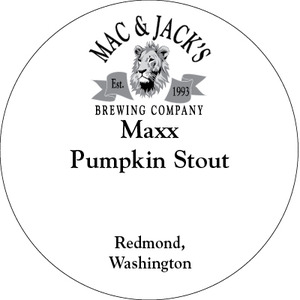 Mac & Jack's Brewing Company Maxx Pumpkin