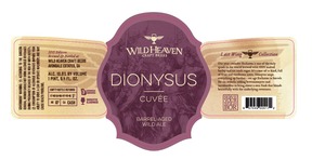 Dionysus Cuvee Barrel Aged Wild Ale 