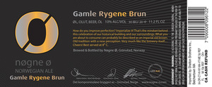 Nogne O Gamle Rygene Brun August 2015