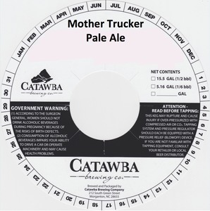 Catawba Brewing Co. Mother Trucker Pale Ale August 2015