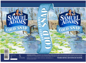 Samuel Adams Cold Snap August 2015