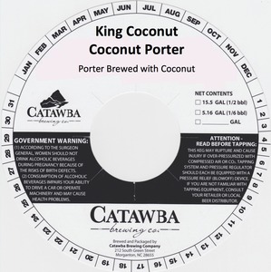 Catawba Brewing Co. King Coconut Coconut Porter