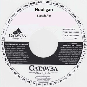 Catawba Brewing Co. Hooligan Scotch Ale September 2015