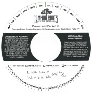 Last Light India Pale Ale Last Light India Pale Ale