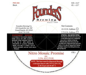 Founders Nitro Mosaic Promise