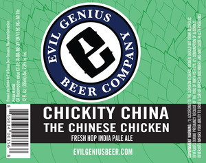 Evil Genius Beer Company Chickity China The Chinese Chicken