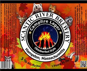 Scantic River Brewery,llc Campfire Lager