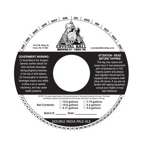 Double India Pale Ale August 2015