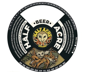 Half Acre Beer Company Specialty Keg Collar V2 August 2015