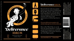 New World Ales Deliverance August 2015