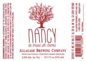 Allagash Brewing Company Nancy
