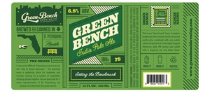 Green Bench Ipa August 2015